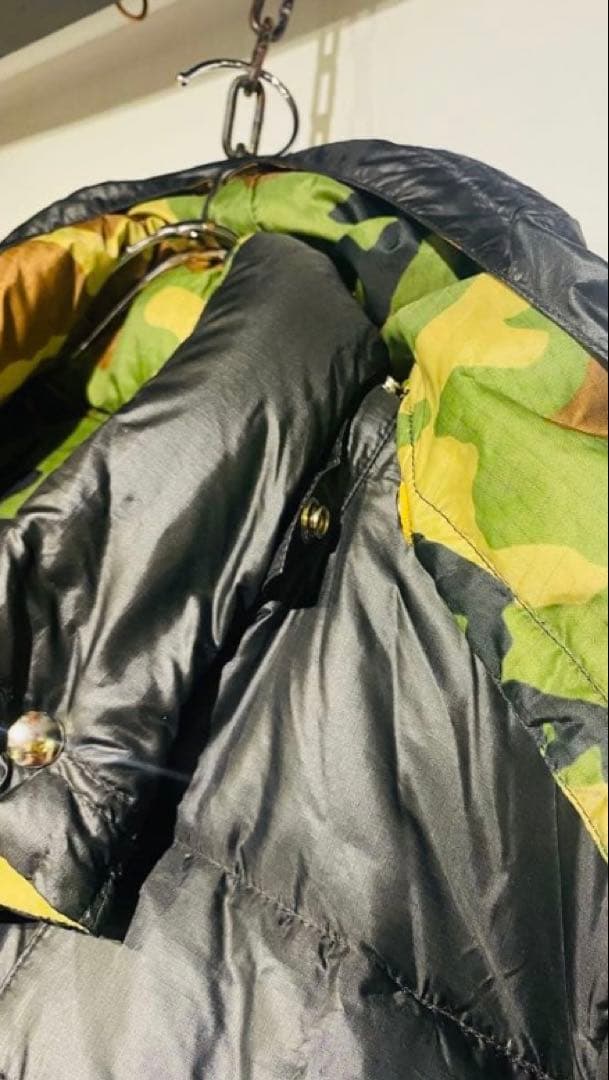 CRESCENT DOWN WORKS クレセント　ダウンジャケット　別注黒迷彩