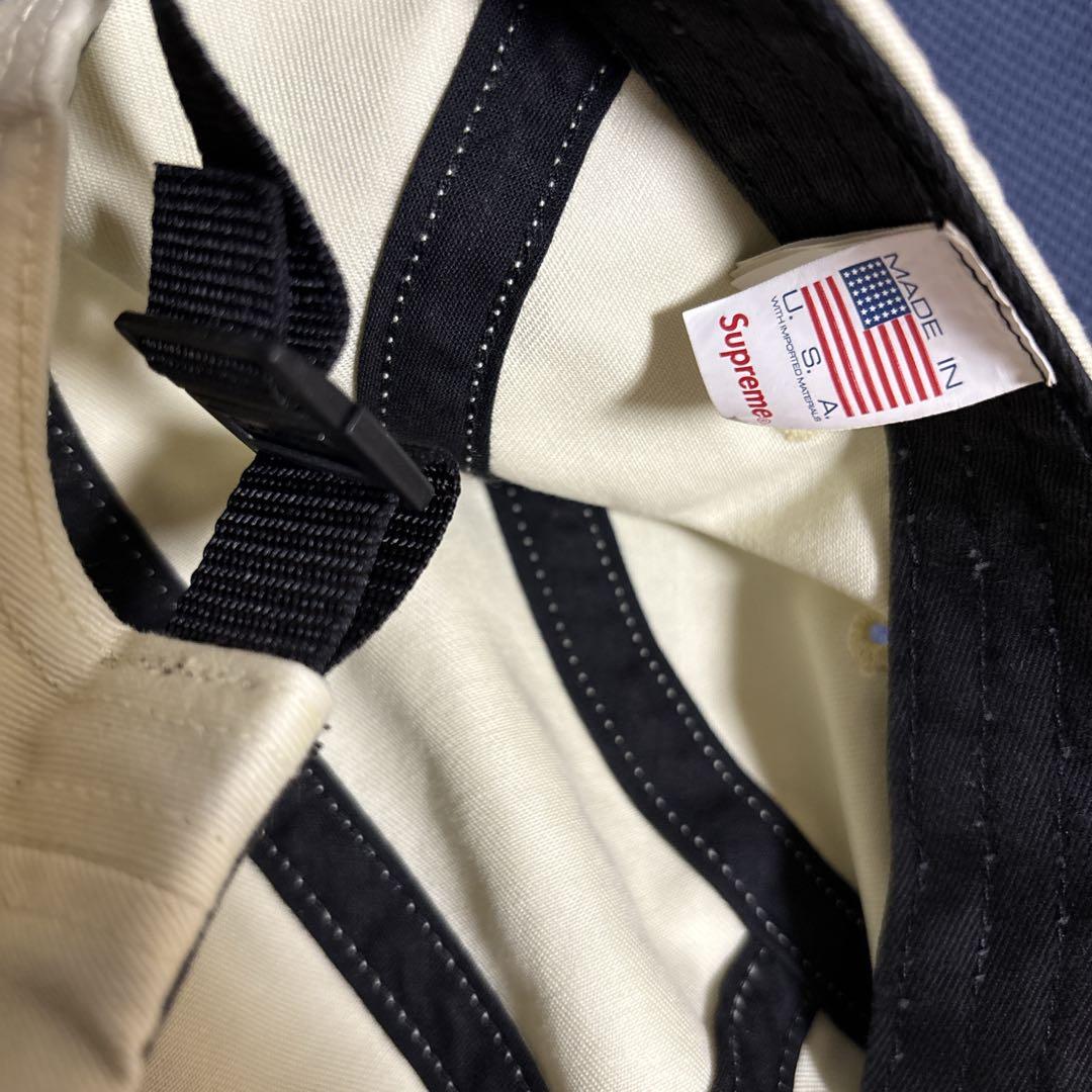 シュプリーム supreme キャンプキャップ　イエロー　ボックスロゴ