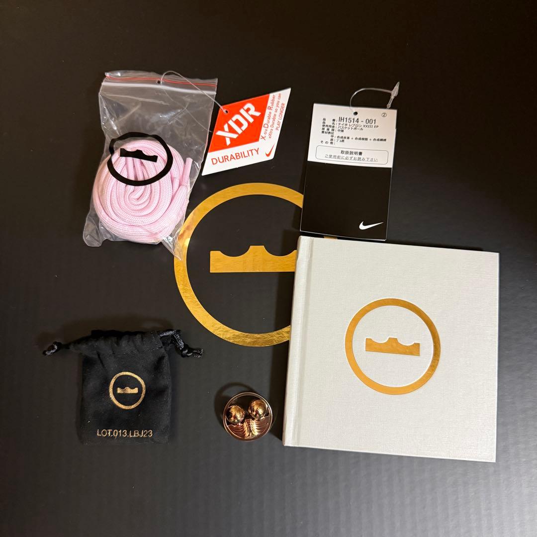 着用約30分 NIKE LEBRON 23 Miami Twice 30cm