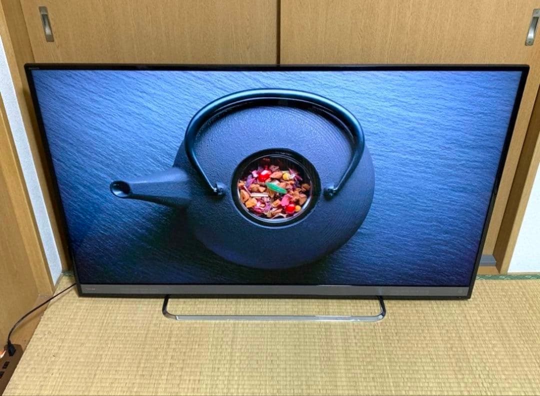 4K TOSHIBA 50型スマートテレビ 地上波/動画アプ