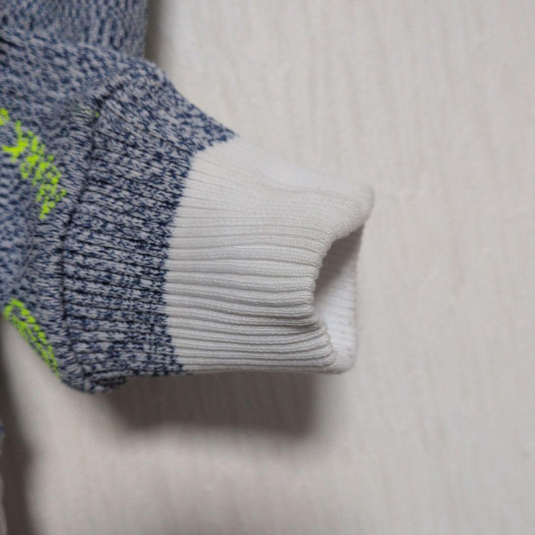 値下げ！マークアンドロナ／厚手ニットパーカー