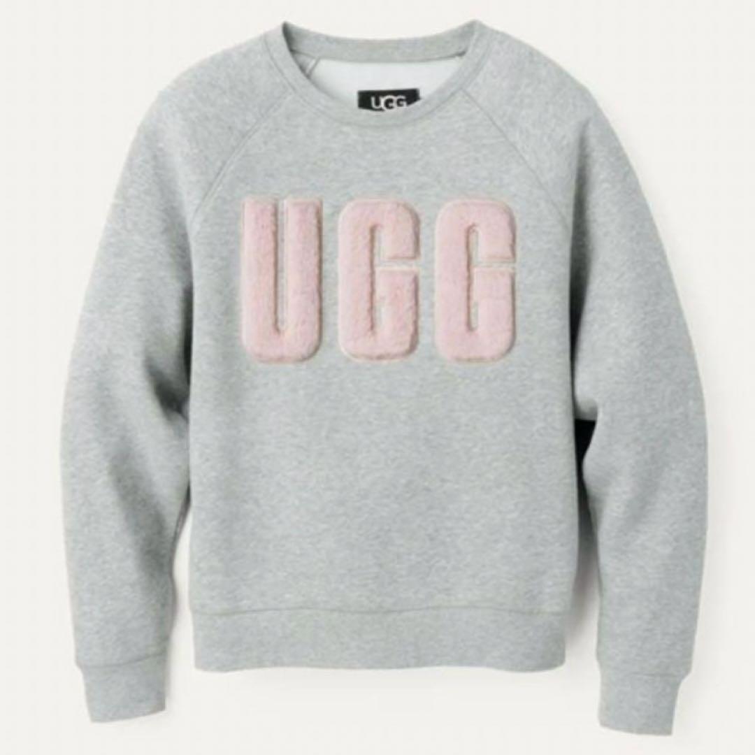 トップス UGG Madeline Fuzzy Logo Crewneck