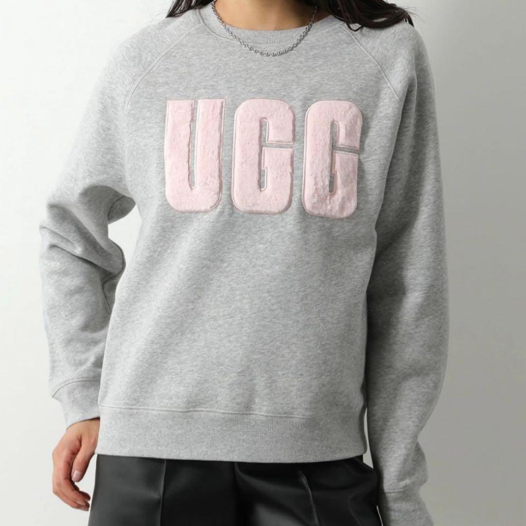 トップス UGG Madeline Fuzzy Logo Crewneck