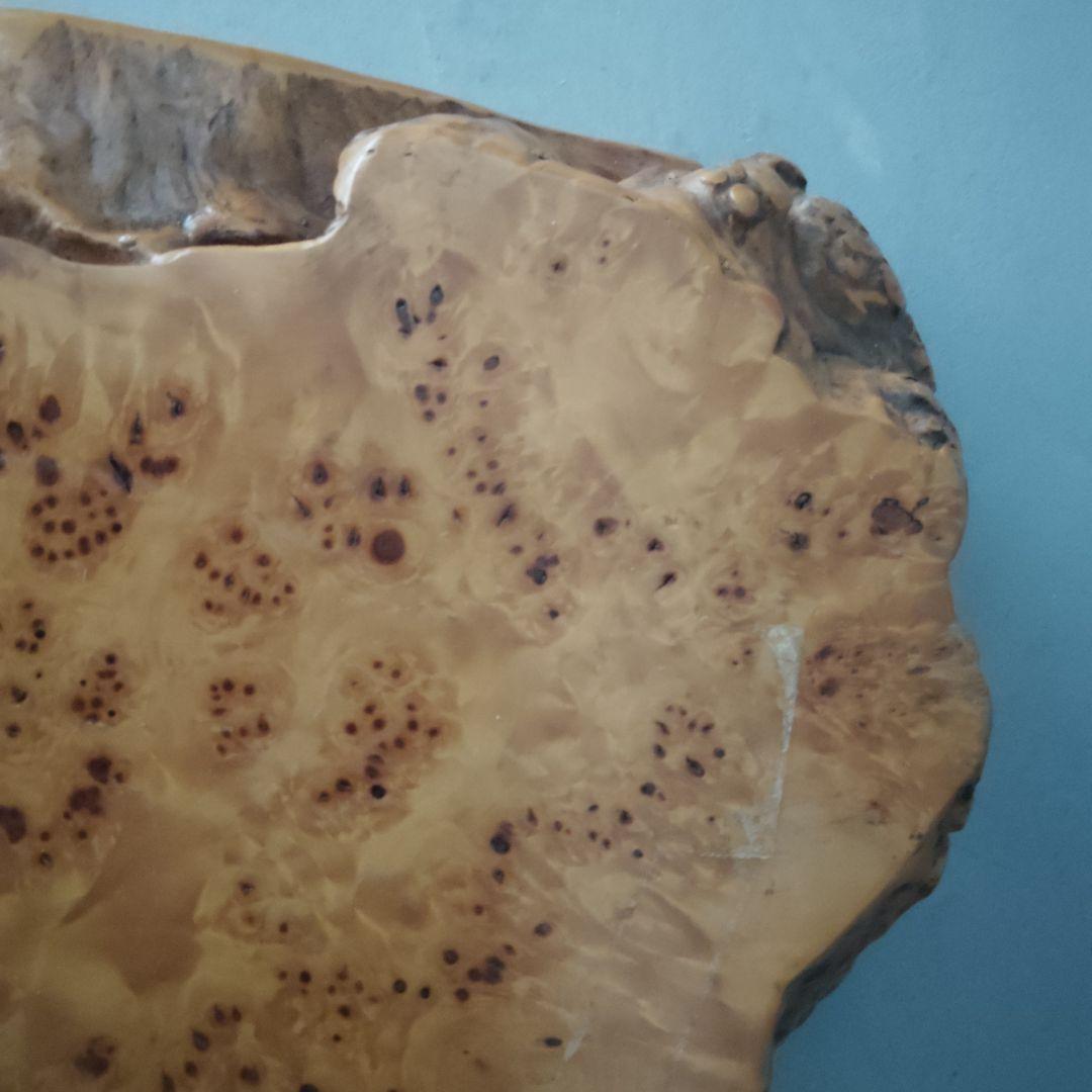 瘤杢一枚板③ 花台 置台 花瓶台 盆栽台 飾り台 アンティーク 侘び寂び