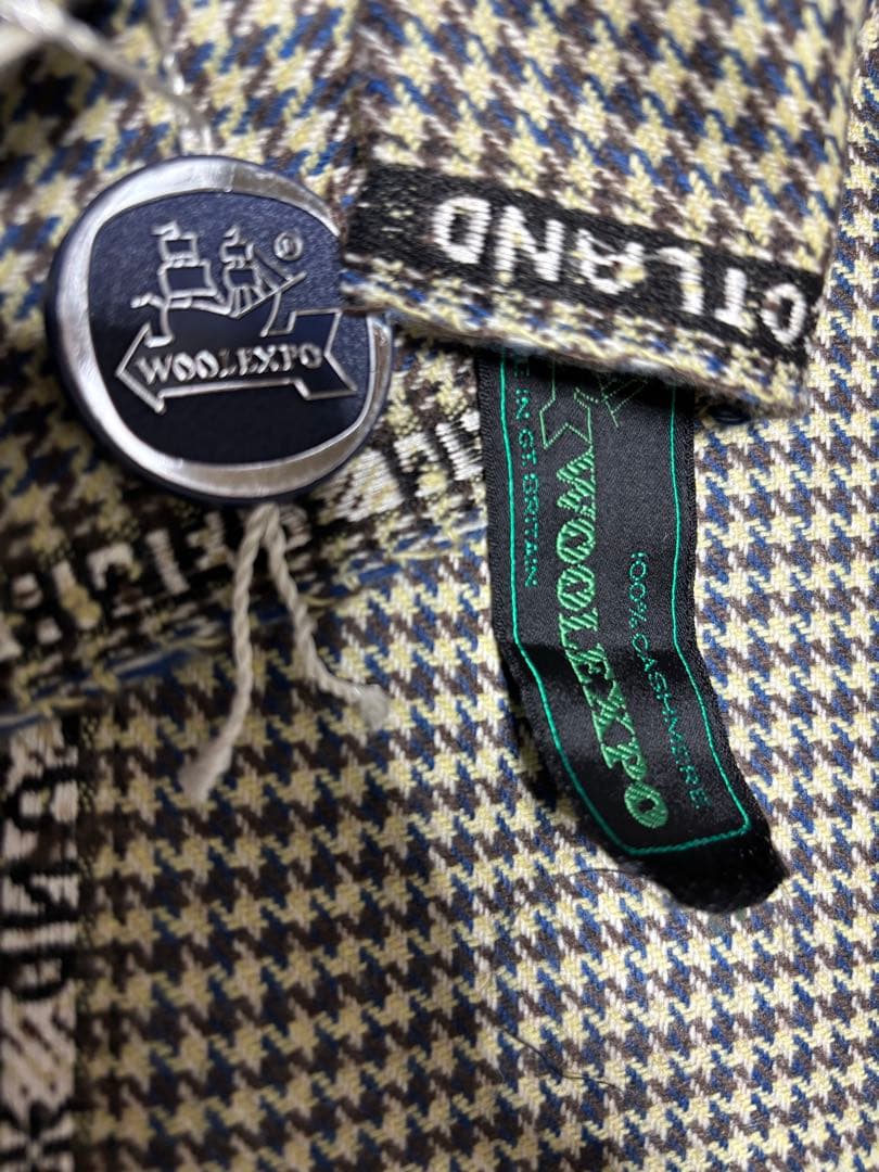 ハウンドツゥース柄のネックウォーマー　カシミア　　ポップコーンボア10点おまとめ