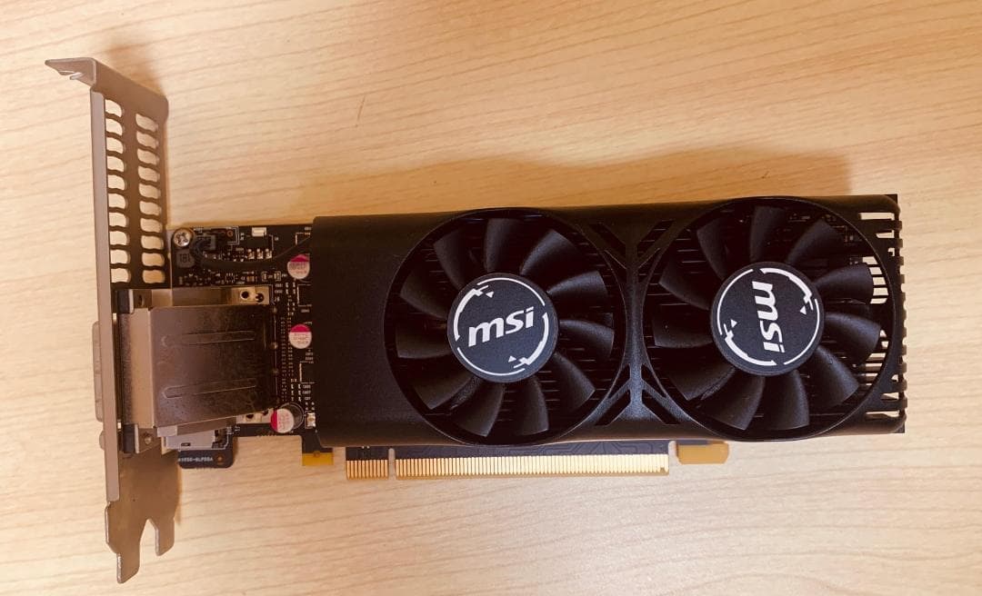 MSI GeForce GTX 1050Ti 4GT LP グラフィックスボード