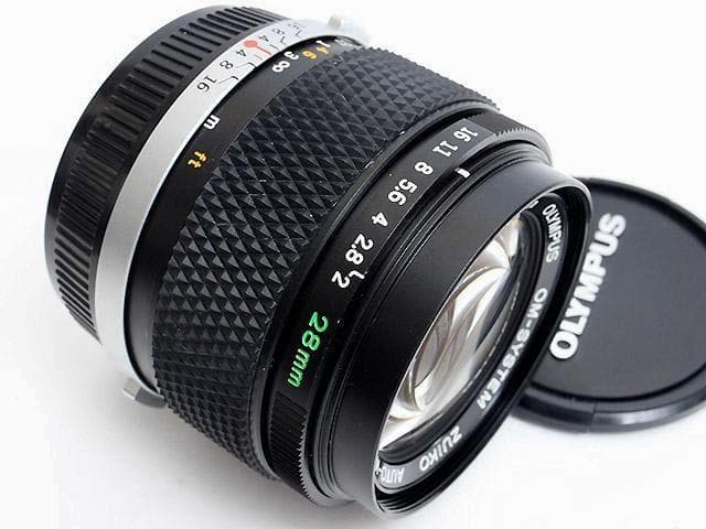 Olympus Zuiko Auto-W 28mm F2 広角レンズ オリンパス