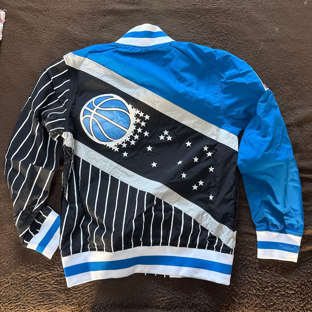 専用ミッチェルアンドネス Orlando Magic Warmup Jacket