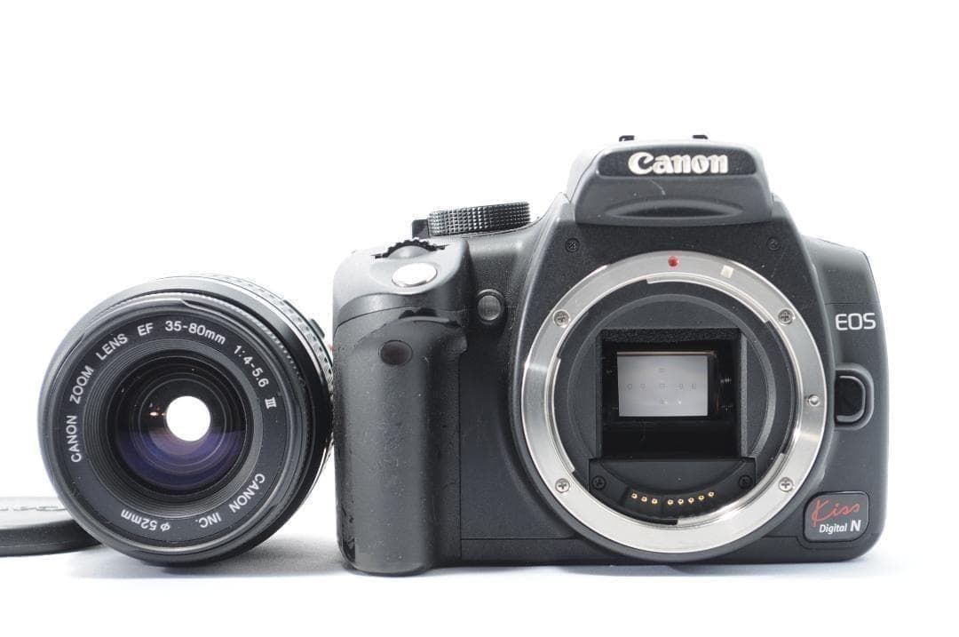お手軽にデジタル一眼レフを❗️Canon Kiss N✨すぐ使えてスマホに転送