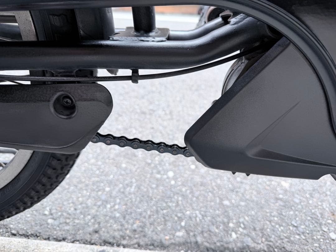 大阪府　子供乗せ　ヤマハ　電動アシスト自転車 チャイルドシート付き ブラック