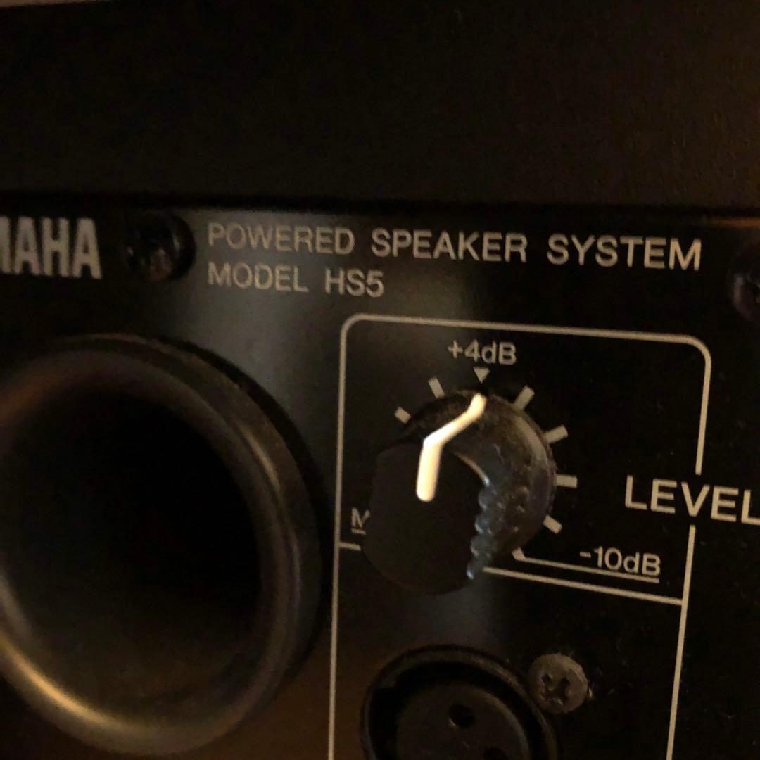 さいたまさんお買い上げ済 Yamaha HS5 スピーカー ブラック　DTM