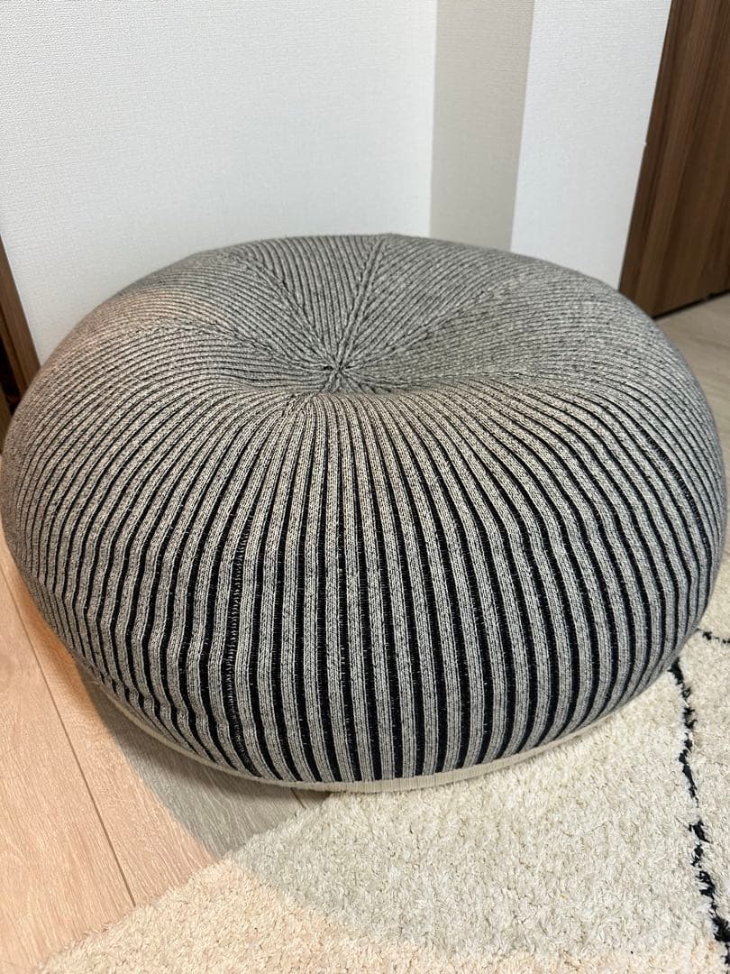 IDEE イデー プーフ PUUF ホワイト×ブラック ミックス